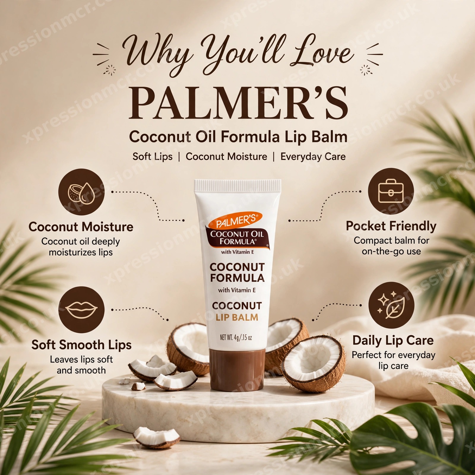 Palmer's Coconut Oil Formula Lip Balm 4g / 0.15g