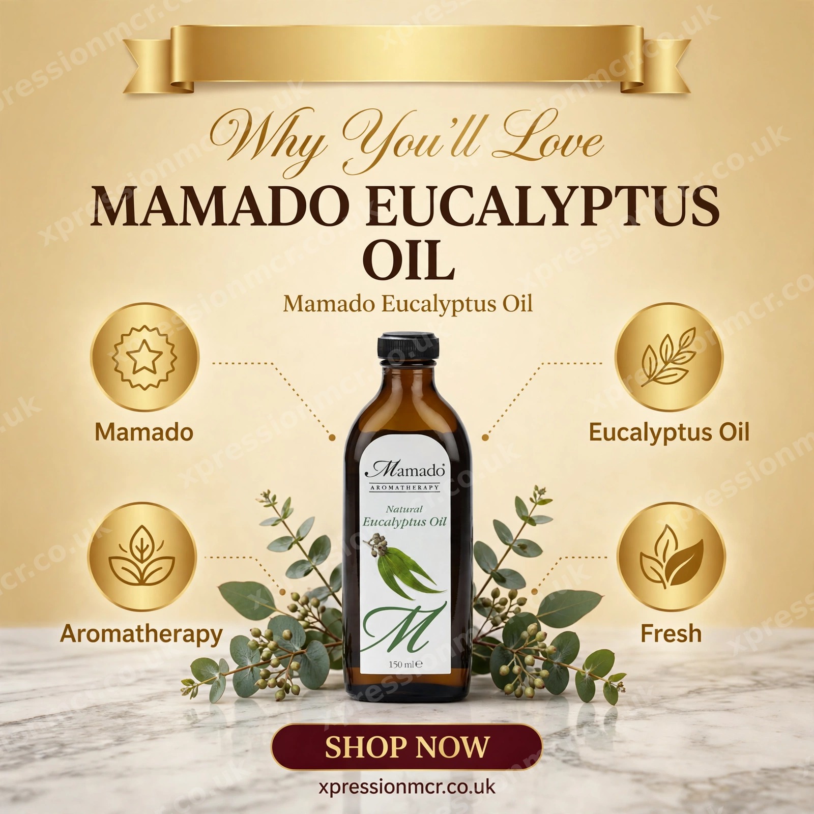 Mamado eucalyptus oil 150ml