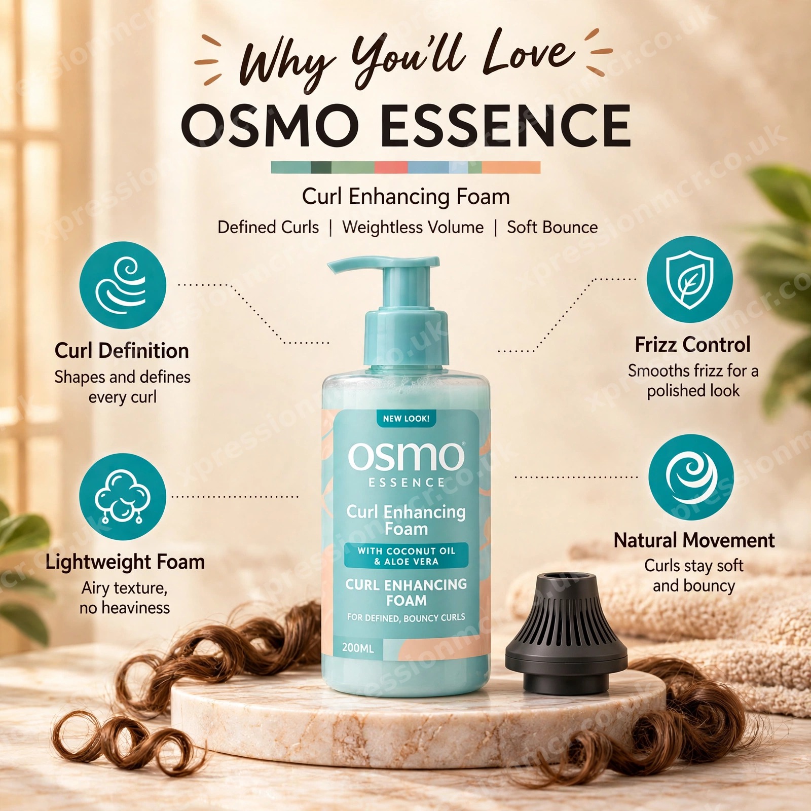 Osmo Essence Curl Enhancing Foam 200ML