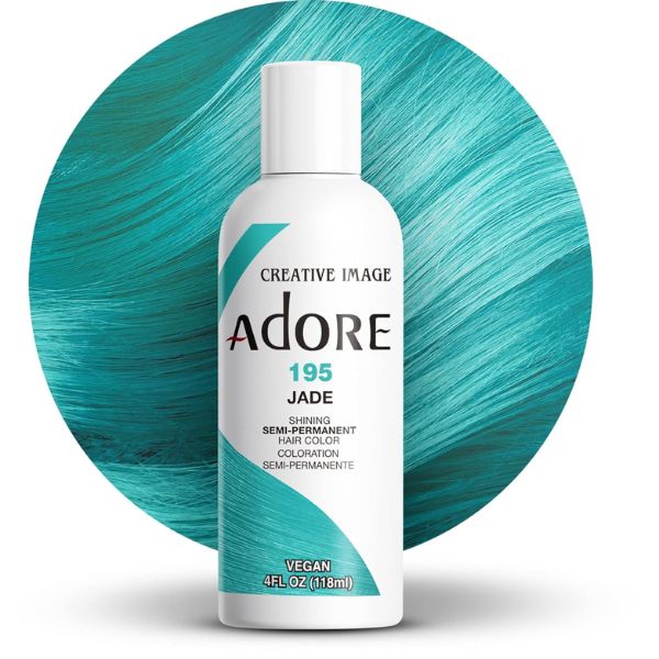 Adore Semi Permanent Hair colour-195 Jade-4oz / 118mL