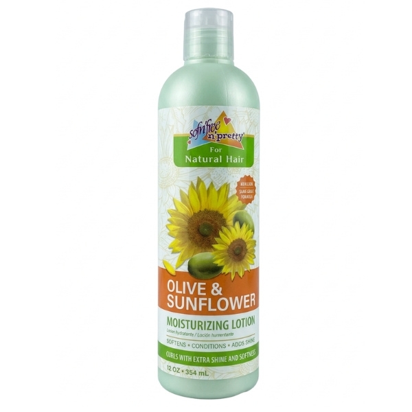 Sofn'free n'Pretty Olive & Sunflower Oil Moisturizing Lotion 12 Fl.oz / 354mL