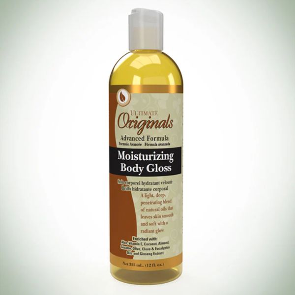 Africa's Best Ultimate Organic Moisturising Body Gloss, 355ml/12oz