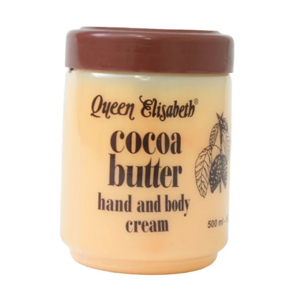 Queen Elizabeth Cocoa Butter Hand & Body Cream 500mL