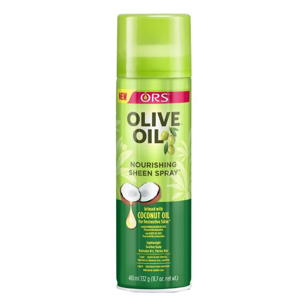 Ors Olive Oil Nourishing Sheen Spray With Coconut Oil 11.7oz
