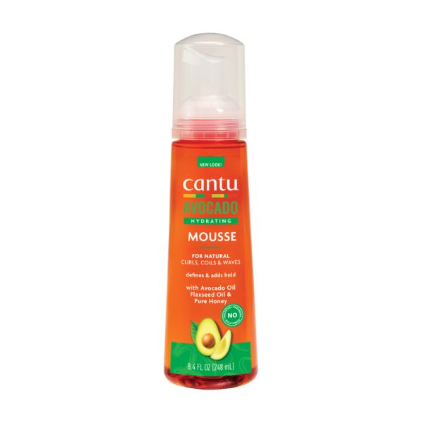 Cantu Avocado Hydrating Styling Mousse 8.4fl.oz / 248mL