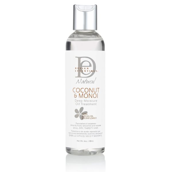 Design Essentials Natural Coconut & Monoi Deep Moisture Oil Treatment 4fl.oz / 118 ml