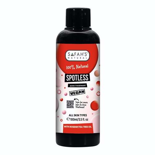 Safah's Natural - ACNE TREATMENT - SPOTLESS - (100ML)-