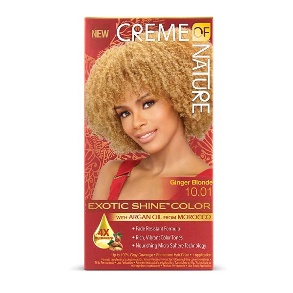 Creme Of Nature Exotic Shine Colour With Argan Oil From Morocco 10.01 [Ginger Blonde]