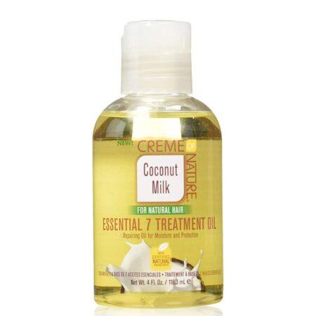 Creme of Nature Coconut Milk Essential 7 Treatment Oil 4oz / 118ml
