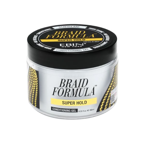 EBIN NEW YORK Braid Formula Conditioning Gel Super Hold 6.35oz / 180mL