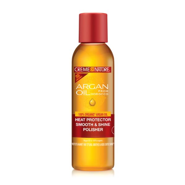 Creme of Nature Heat Protector Smooth & Shine Polisher 4 Fl.oz / 120mL