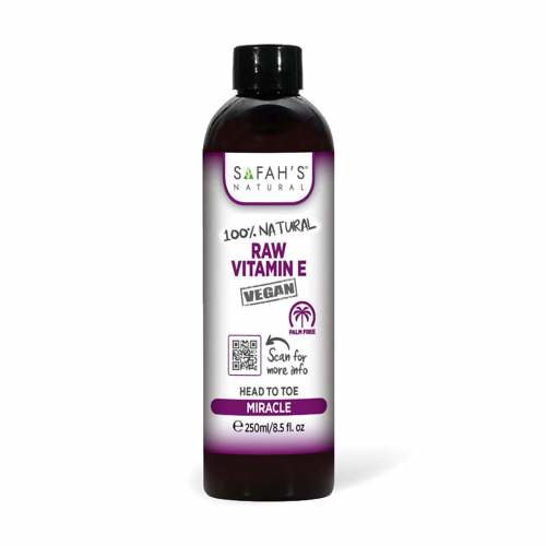Safah's Natural Pure Raw Vitamin E (100Ml- 250Ml )