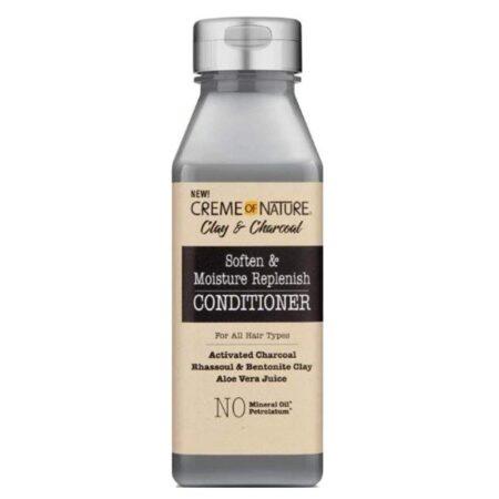 Creme of Nature Clay & Charcoal Soften & Moisture Replenish Conditioner 355ml / 12fl.oz