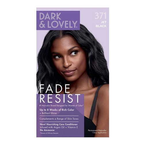 DARK & LOVELY Fade Resist Rich Conditioning Color 371 Jet Black