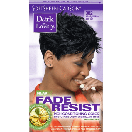 Dark & Lovely Fade Resist Rich Conditioning Color - Midnight Blue 382