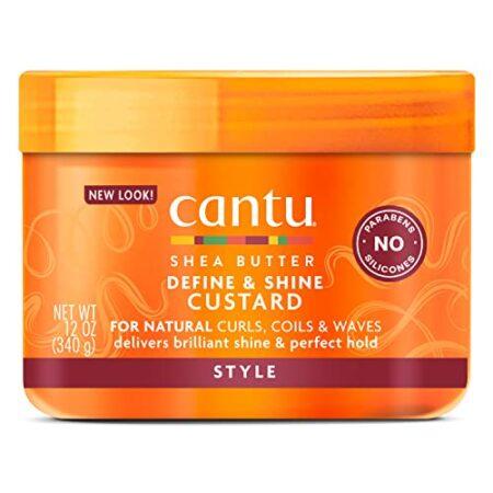 Cantu Natural Shea Butter Define & Shine Custard 12oz / 354g