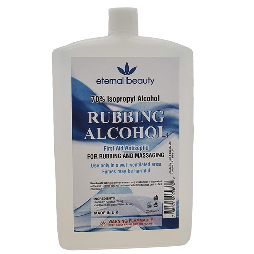 Rubbing Alcohol 70%, Isopropanol Alcohol 70%, Isopropyl 70%, Eternal Beauty 250ml