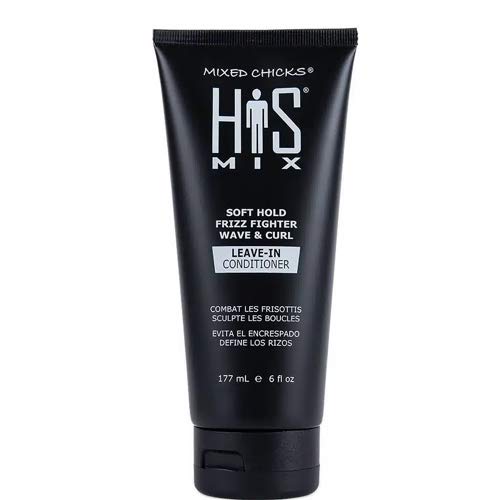 MIXED CHICKS HIS MIX LEAVE-IN CONDITIONER FOR FRIZZ-FREE CURLS FOR MEN - 6OZ