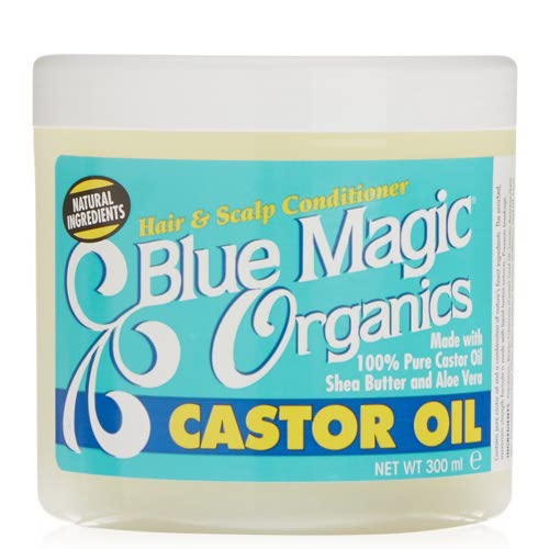 Blue Magic Organics Hair and Scalp Conditioner Castor Oil 12oz / 355mL