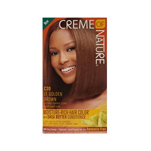 Creme Of Nature Women's C20 [Golden Brown] Kit