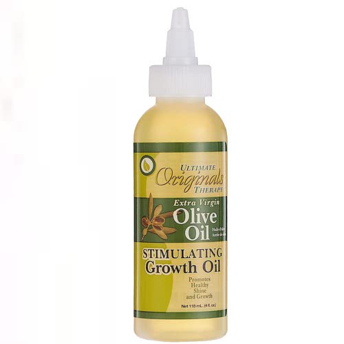 Originals by Africa's Best Therapy Extra Virgin Olive Oil Stimulating Growth Oil 4oz Bottle
