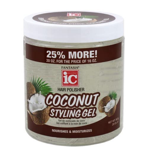 Fantasia Coconut Oil Styling Gel 20 oz