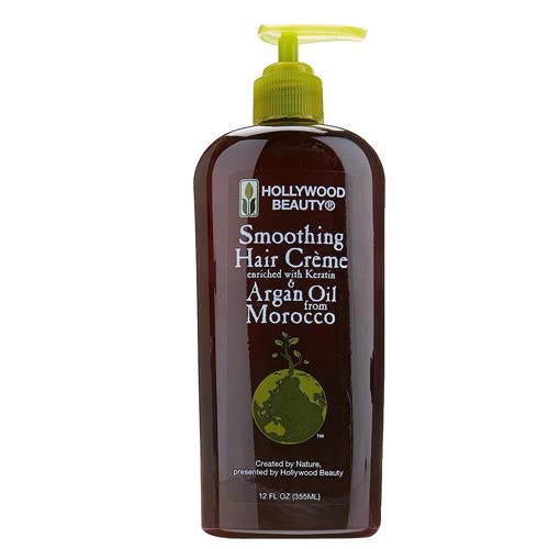 Hollywood Argan Oil Smoothing Creme, 12 Oz