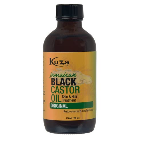 Kuza Jamaican Black Castor Oil Original - For Hair & Skin - 4 Fl.oz / 118mL