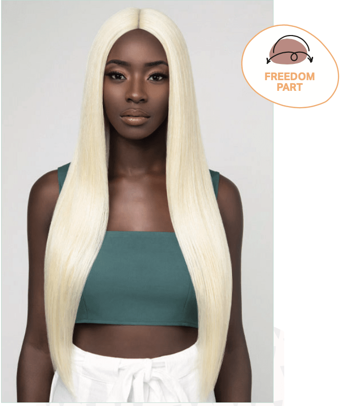 Feme Glamazon Length Synthetic Lace Front Wig 30"