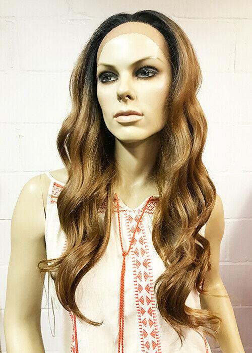 Kali Essential 100% Human Hair Blended Lace Front 4x4 Wavy Wig LFP04