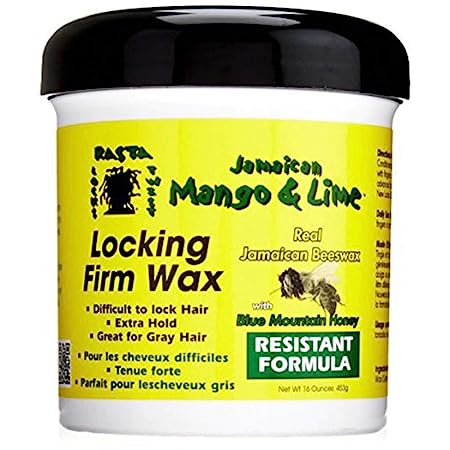 Jamaican Mango & Lime Locking Firm Wax Extra Hold - 16 Fl.oz / 453g