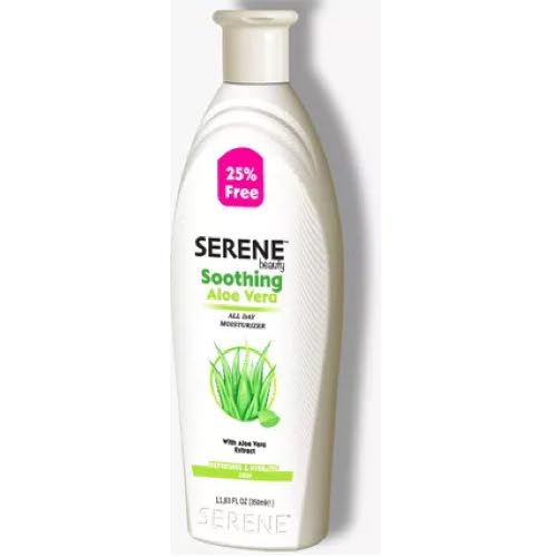 Serene Soothing Aloe Vera Refreshes & Hydrates - 750ml