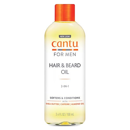 Cantu for Men Hair & Beard Oil with shea Butter 3.4 fl oz
