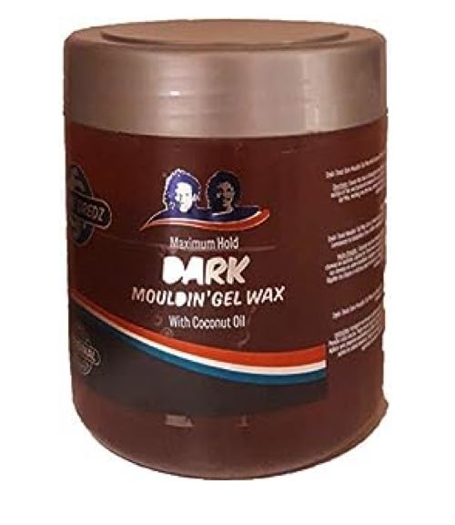 Stylin' Dredz Dark Mouldin' Gel Wax Coconut Oil 500 ml