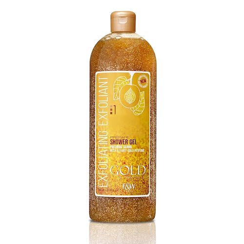 FAIR & WHITE Gold Precious Scrub Exfoliating Body Wash - 940ML
