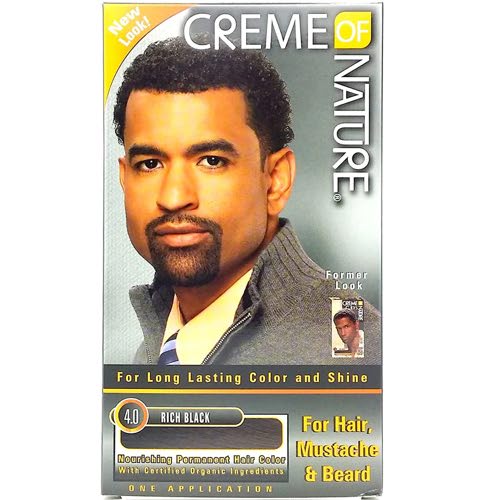 Creme of Nature Permanent Hair Color 4.0 Rich Black
