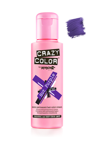 Semi-Permanent Hot Purple Hair Dye Crazy Colour (NO.62)