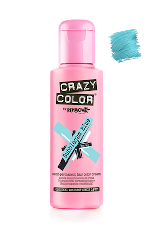 Semi-Permanent Bubblegum Blue Hair Dye Crazy Colour (NO.63)