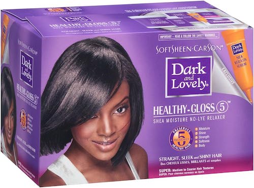 Healthy Gloss 5 Shea Moisture Relaxer Kit - Super Hair Color Women by Dark And Lovely