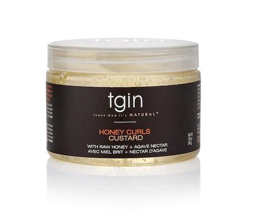 Tgin Honey Curls Custard (12.Oz) For Natural, Dry, Curly, Damaged Hair
