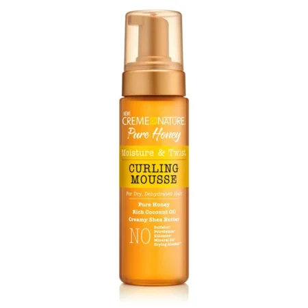 Creme of Nature Pure Honey Moisture & Twist Curling Mousse 7oz / 210mL