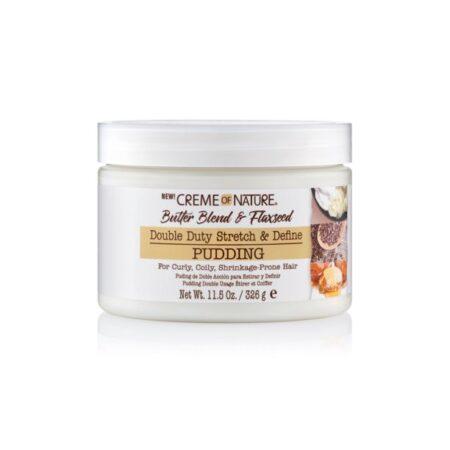 Creme Of Nature Butter Blend & Flaxseed Double Duty Pudding 11.5oz