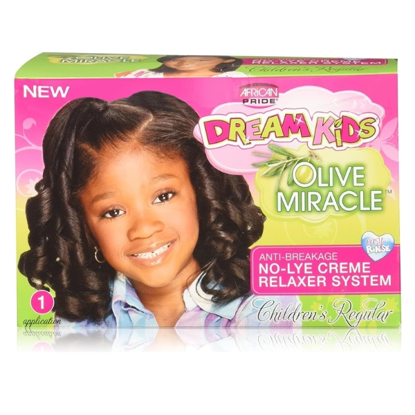 African Pride Dream Kids No-Lye Cream Relaxer Children Regular