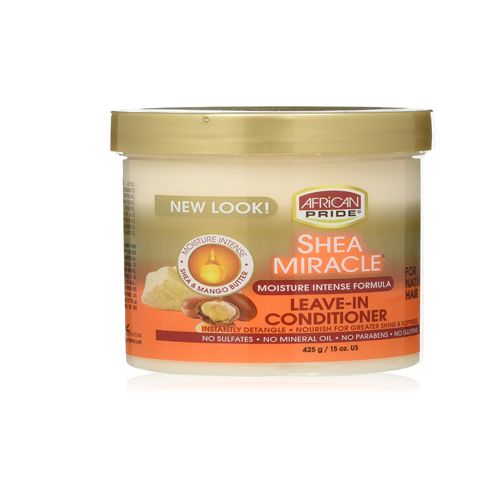 African Pride Shea Butter Miracle Leave-in Conditioner 15oz / 425g