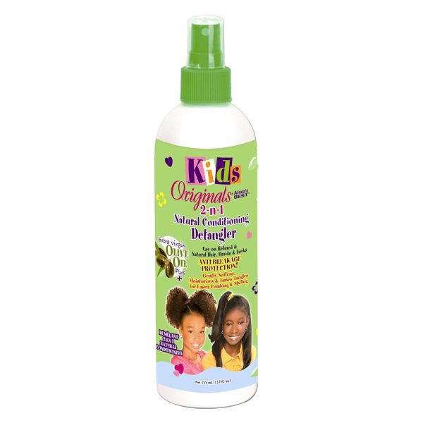 Africa's Best Kids Original 2 in-1 Conditioning Detangler Spray 12oz/ 355mL