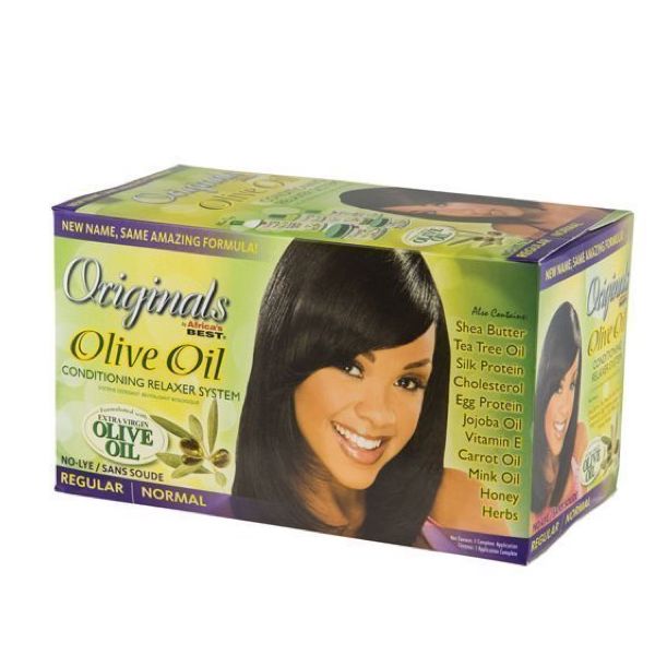 Africa’s Best Originals Olive Oil Relaxer Kit Regular 1App