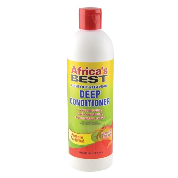 Africa's Best Rinse Out and Leave in Deep Conditioner 12 fl.oz / 355mL