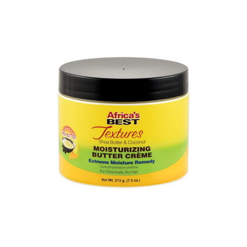Africa's Best Textures Shea Butter & Coconut Moisturizing Butter Creme, 7.5 Ounce