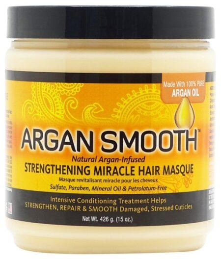 Argan Smooth-Strengthening Miracle Hair Masque 15oz