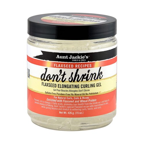 Aunt Jackie's Flaxseed Recipes Don’t Shrink – Elongating Curling Gel 15 oz / 426g